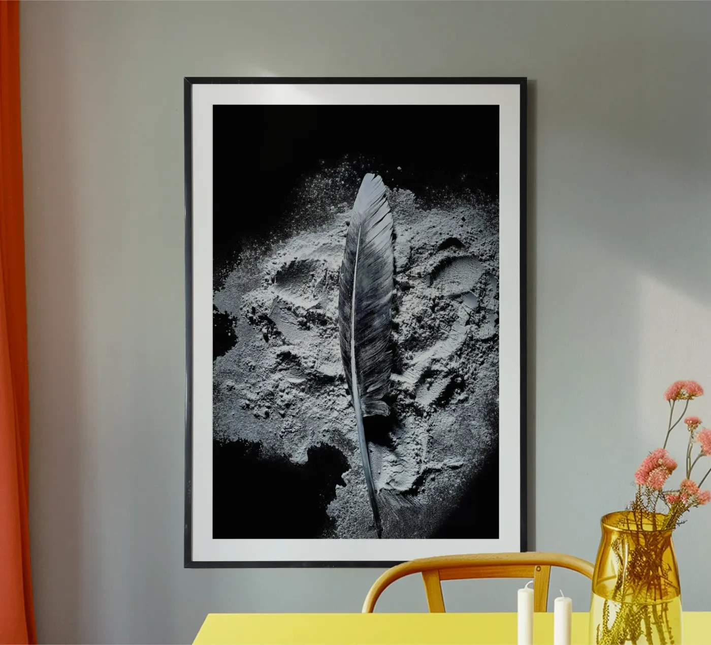 Federn 3 poster by neon* fotografie