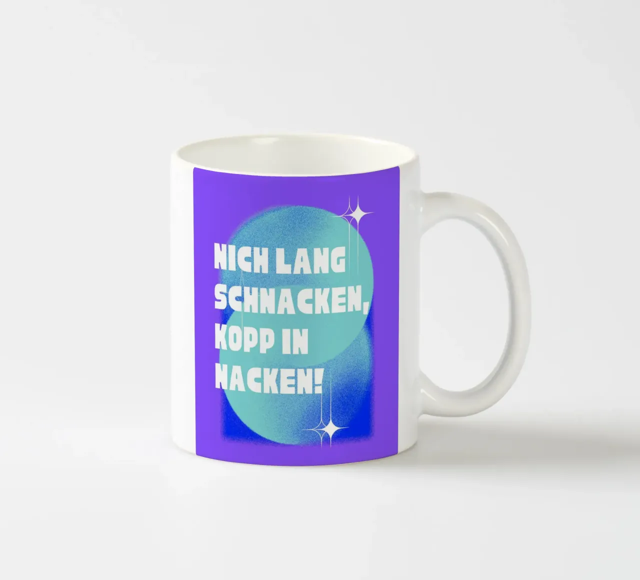 Hopp Hopp! Keramik Tasse von Ambition Wall