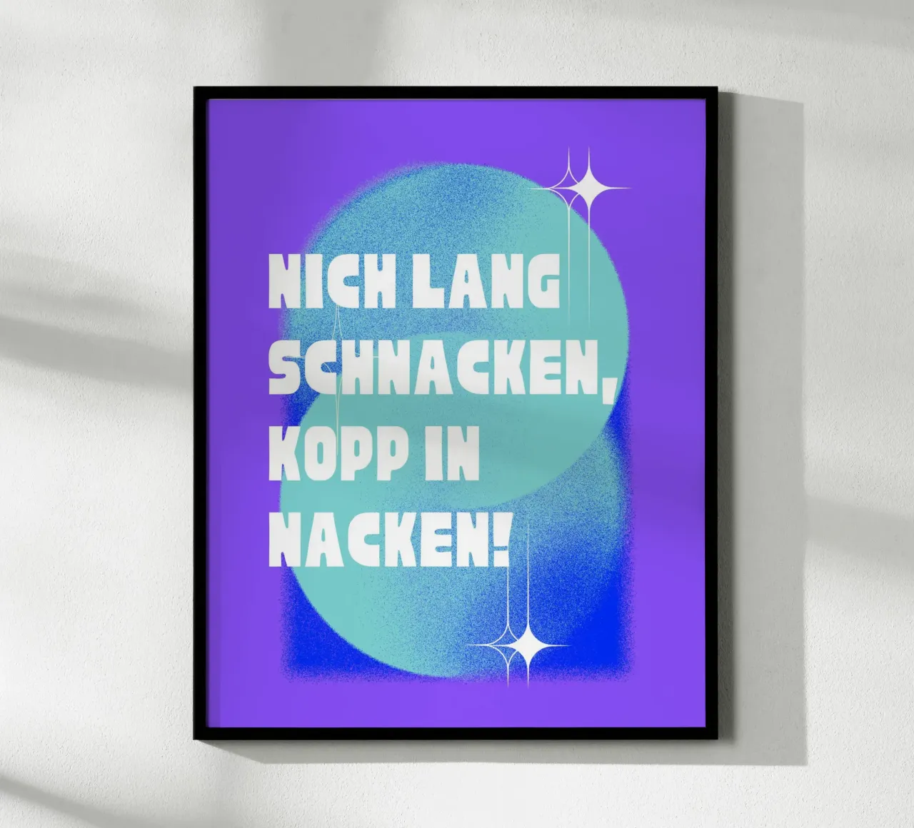 Hopp Hopp! poster de Ambition Wall