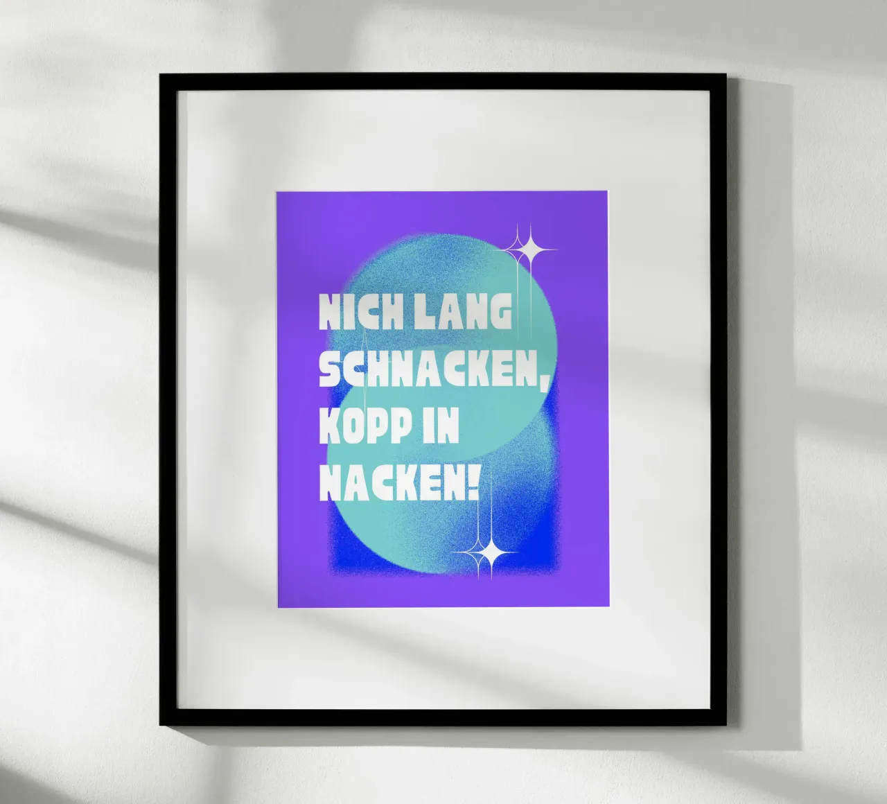 Hopp Hopp! poster de Ambition Wall