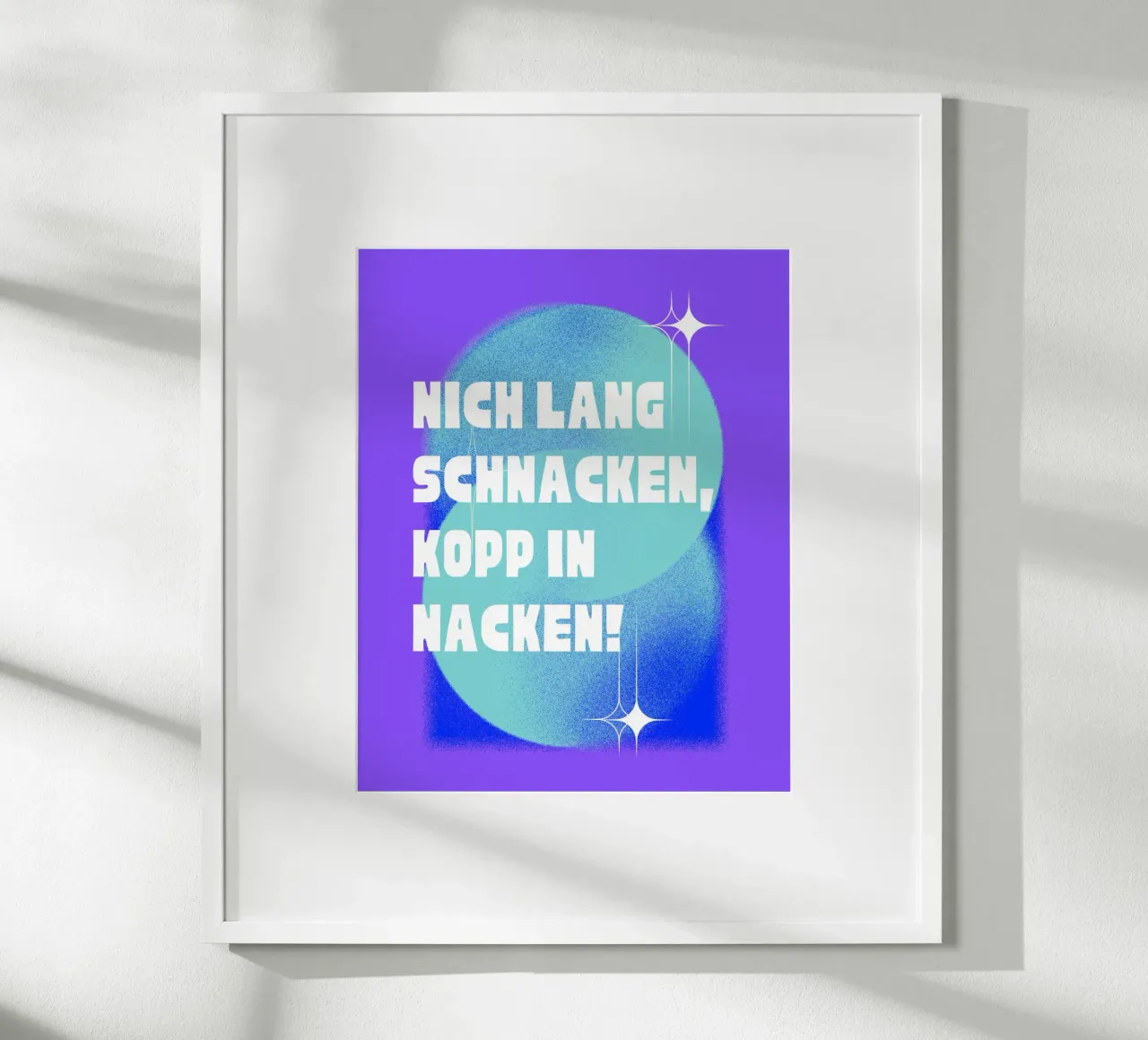 Hopp Hopp! poster de Ambition Wall