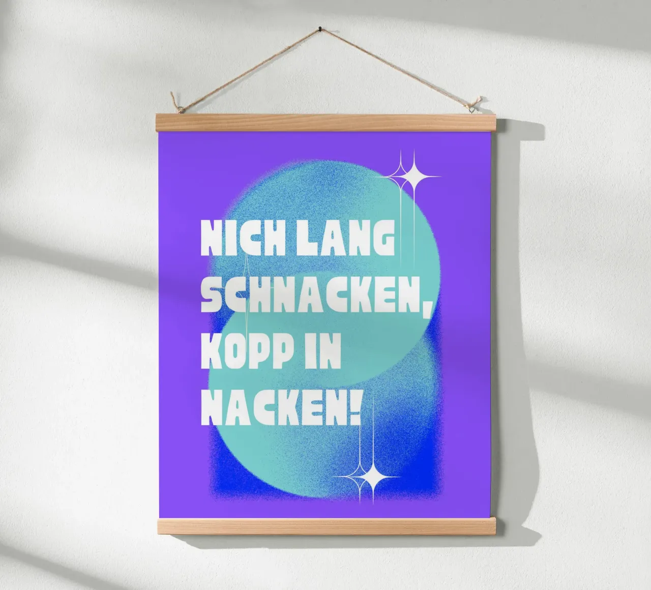 Hopp Hopp! poster de Ambition Wall