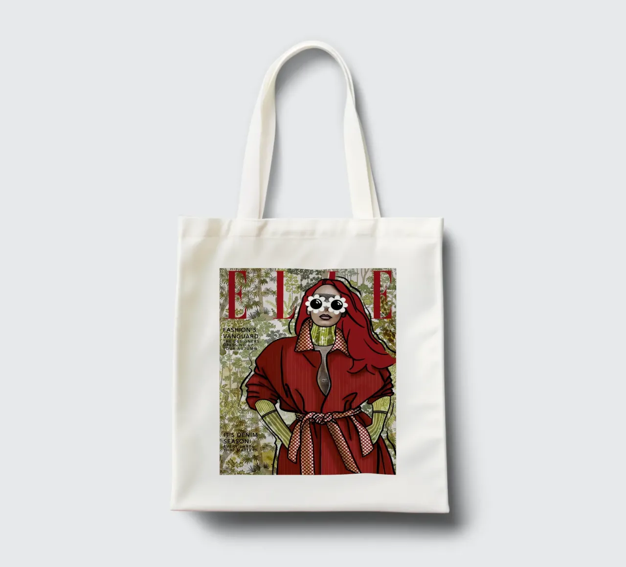 Adèle recover tote bag by Rosita Pepita