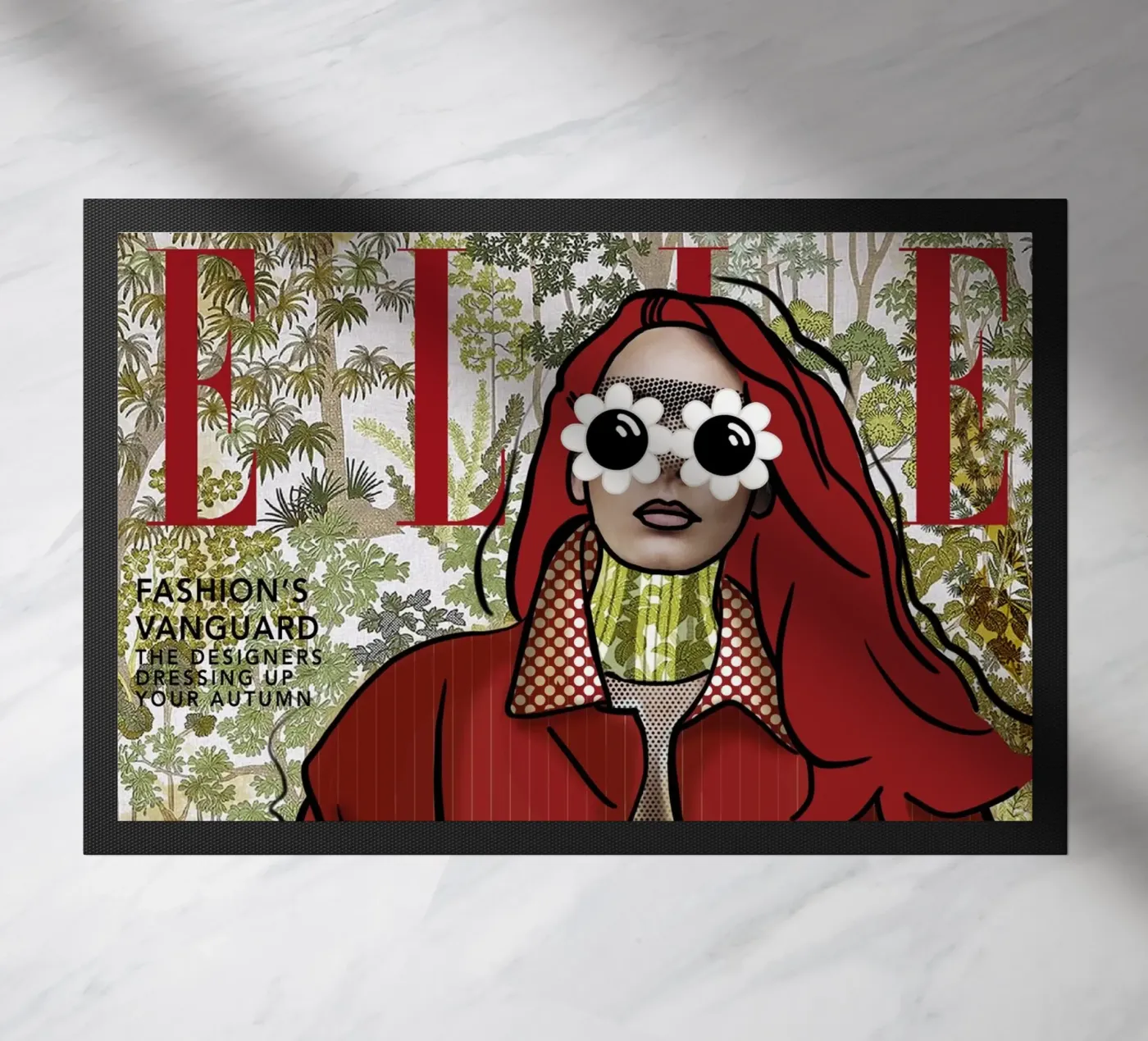 Adèle recover Fußmatte von Rosita Pepita