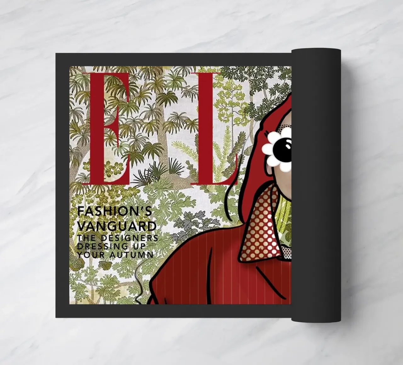 Adèle recover Fußmatte von Rosita Pepita