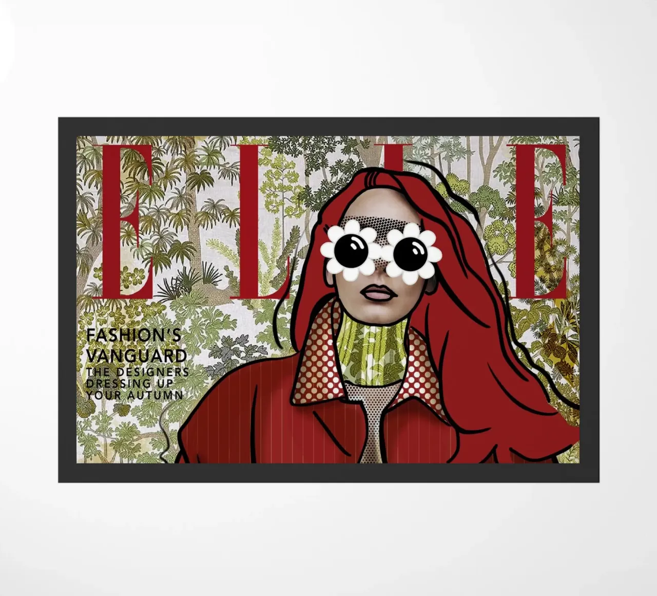 Adèle recover Fußmatte von Rosita Pepita