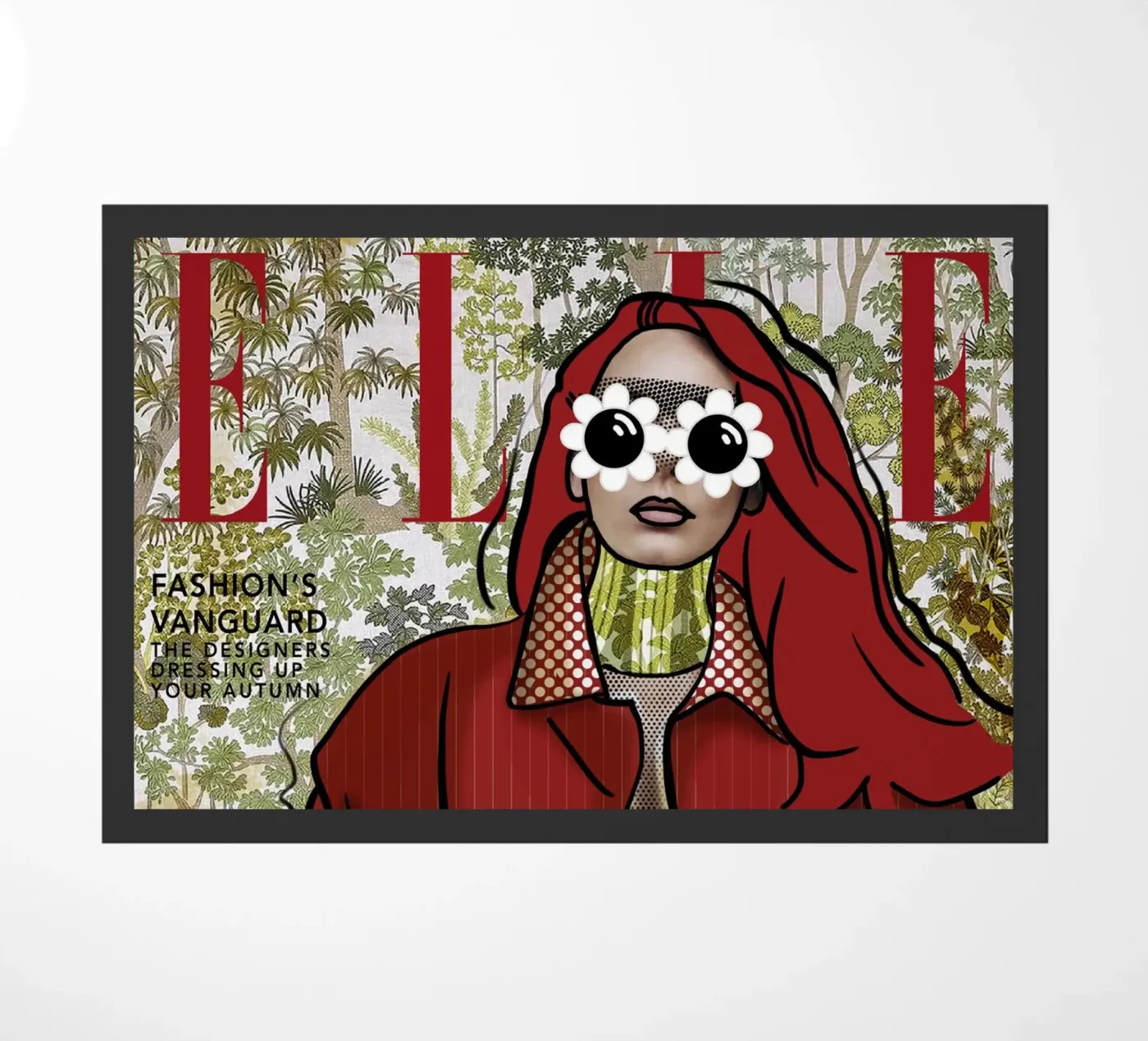 Adèle recover Fußmatte von Rosita Pepita