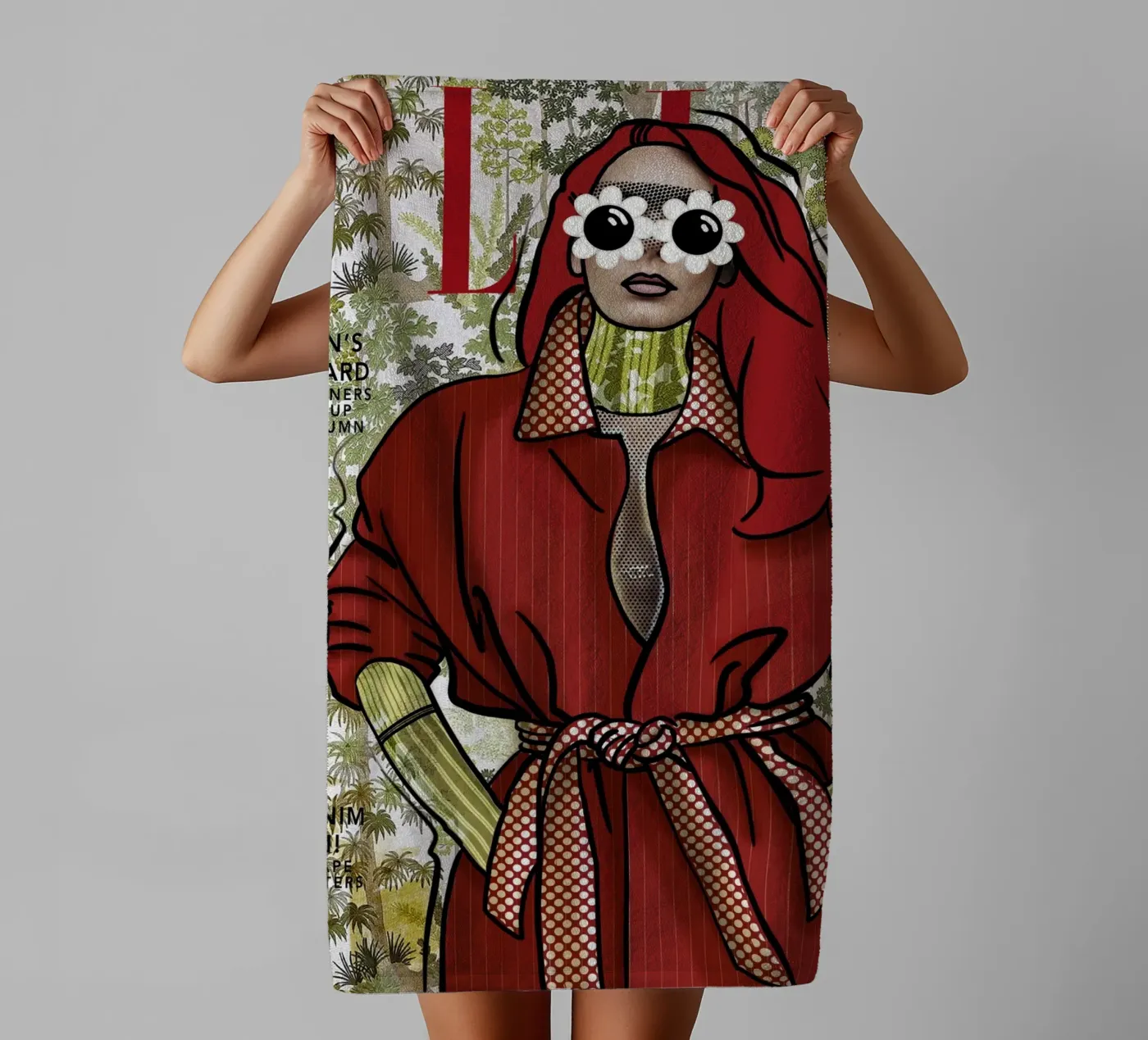 Adèle recover Handtuch von Rosita Pepita