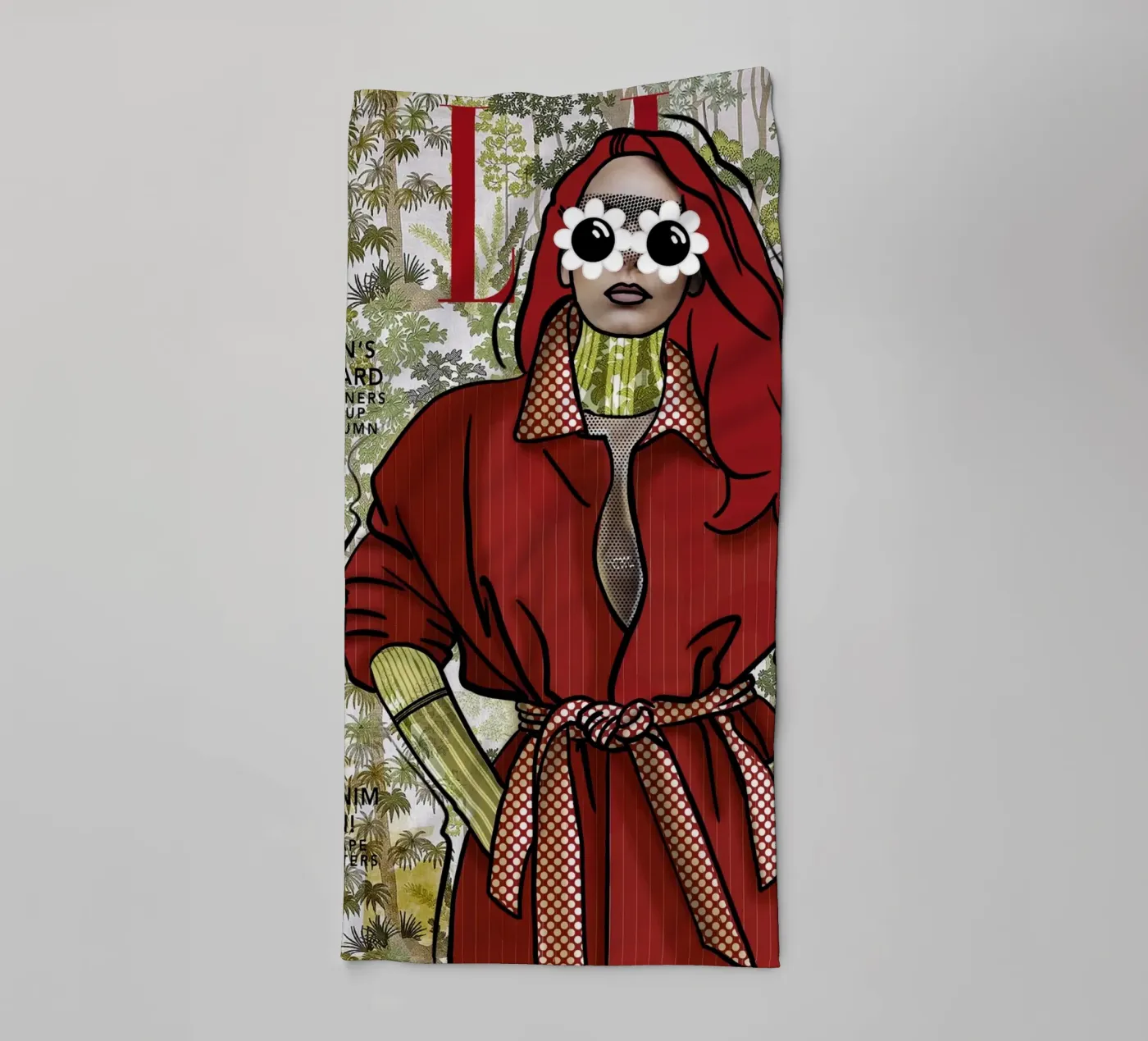 Adèle recover Handtuch von Rosita Pepita