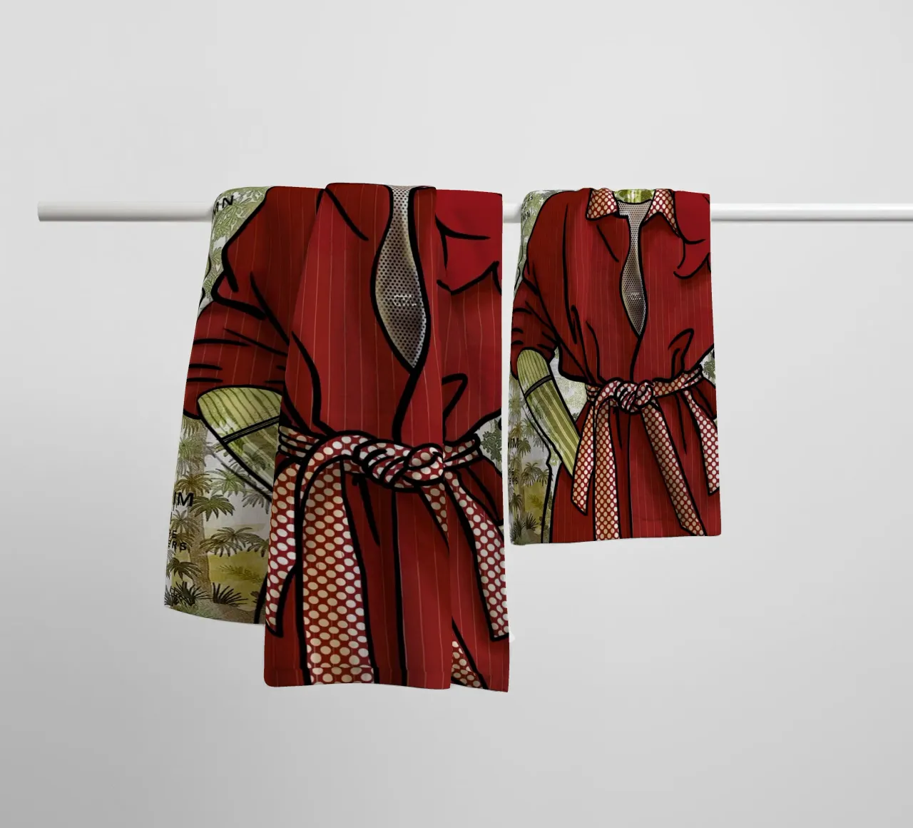 Adèle recover badhanddoek van Rosita Pepita