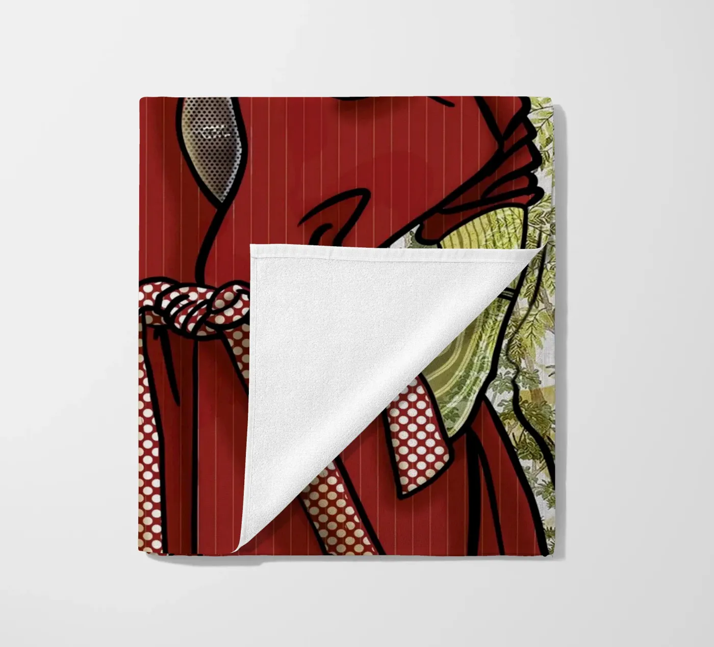 Adèle recover beach towel by Rosita Pepita