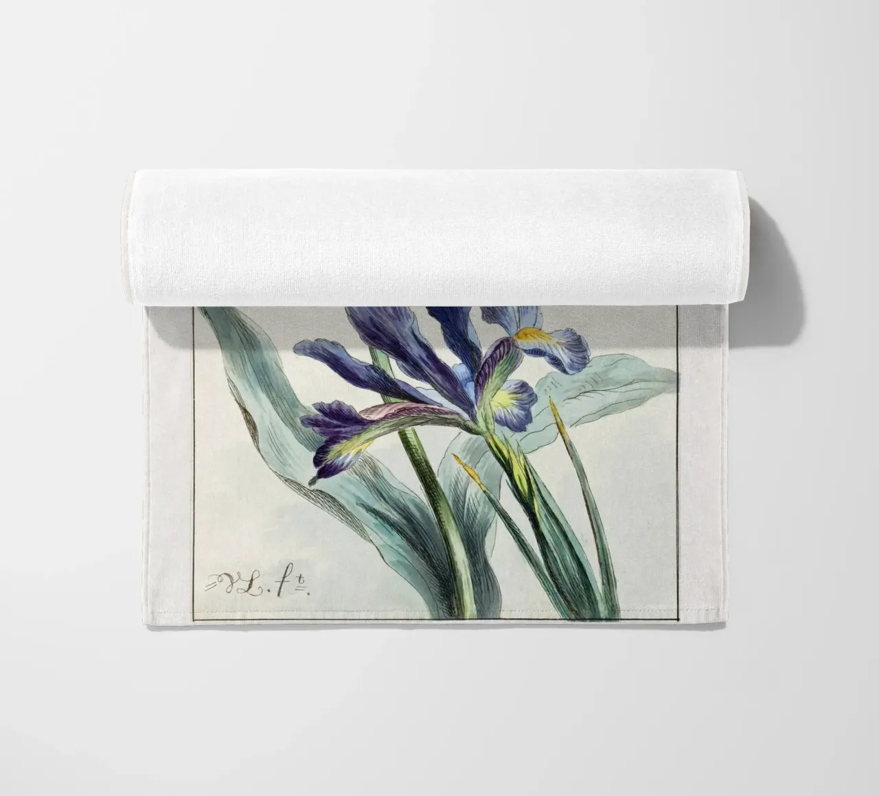 Tulip Spring Botanical Illustration telo mare da Venus Art