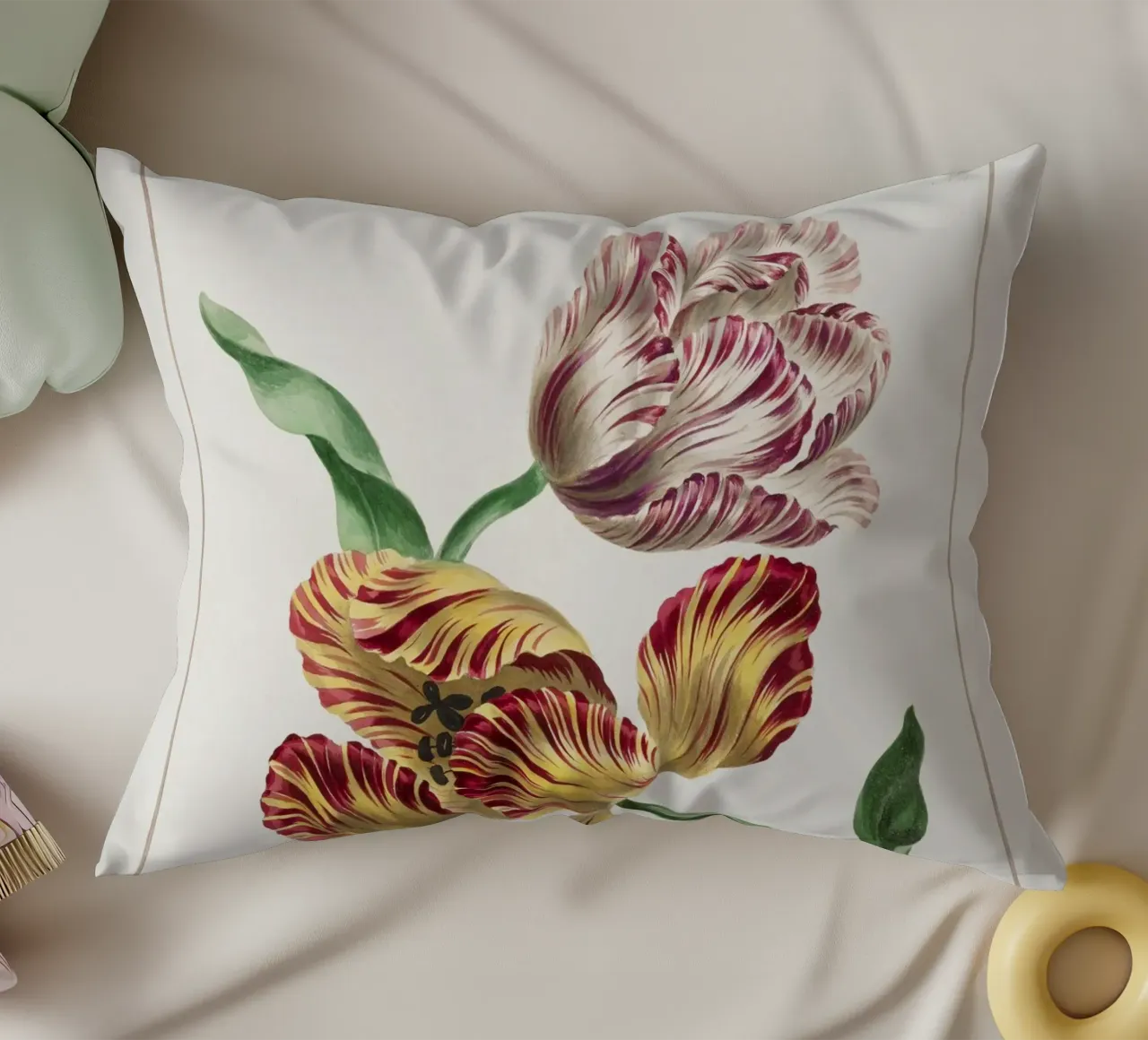 Tulips cuscino da Venus Art