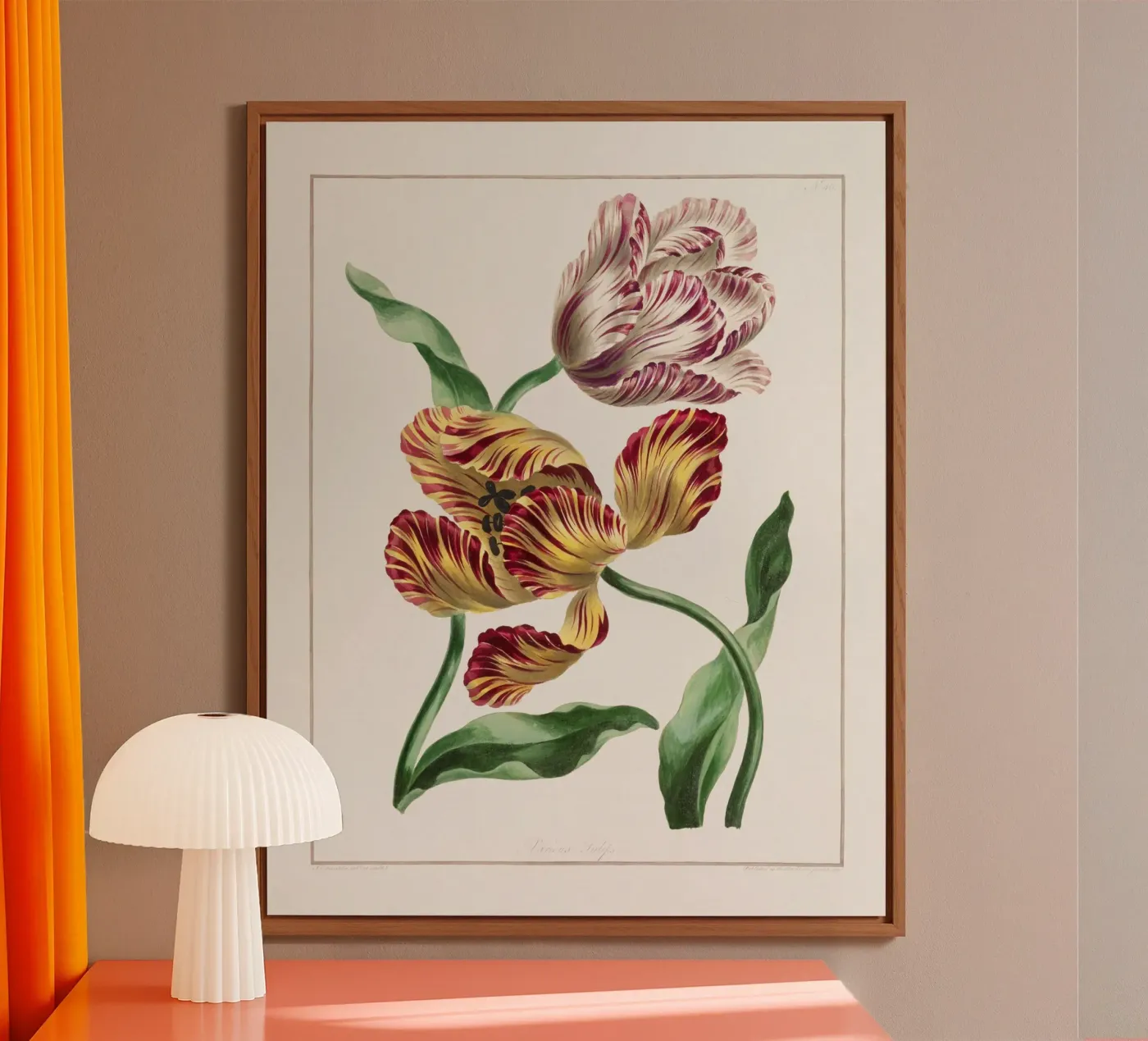 Tulips pannello forex da Venus Art