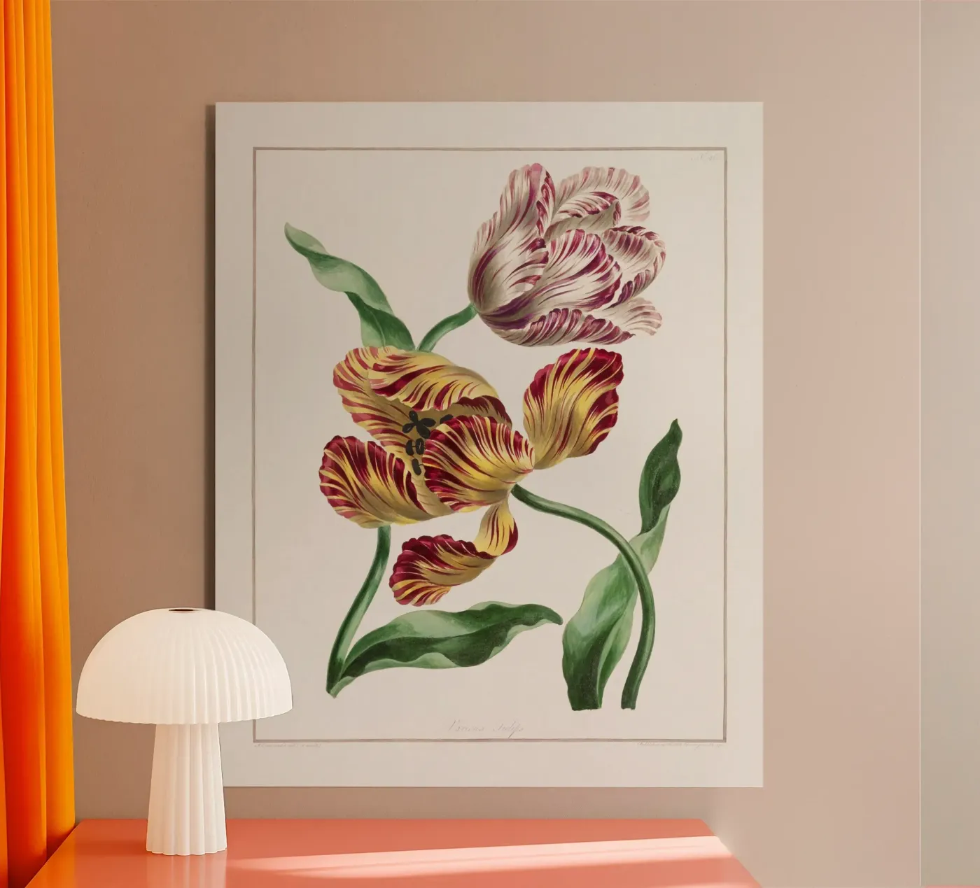 Tulips pannello forex da Venus Art
