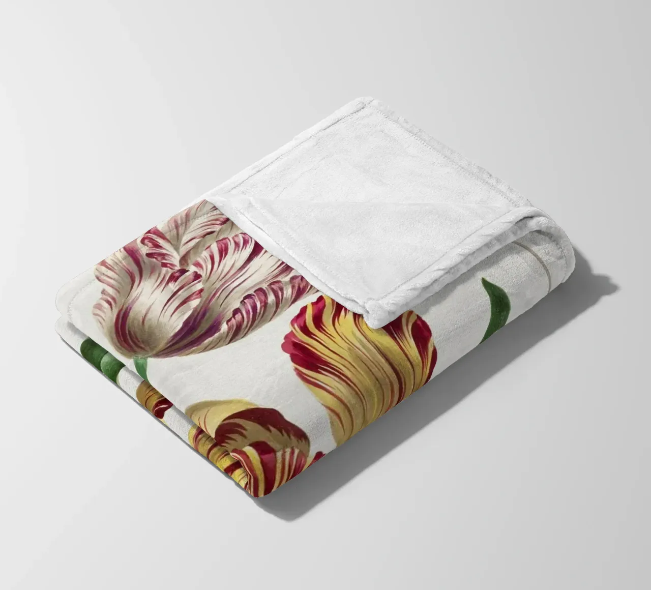 Tulips coperta in pile da Venus Art