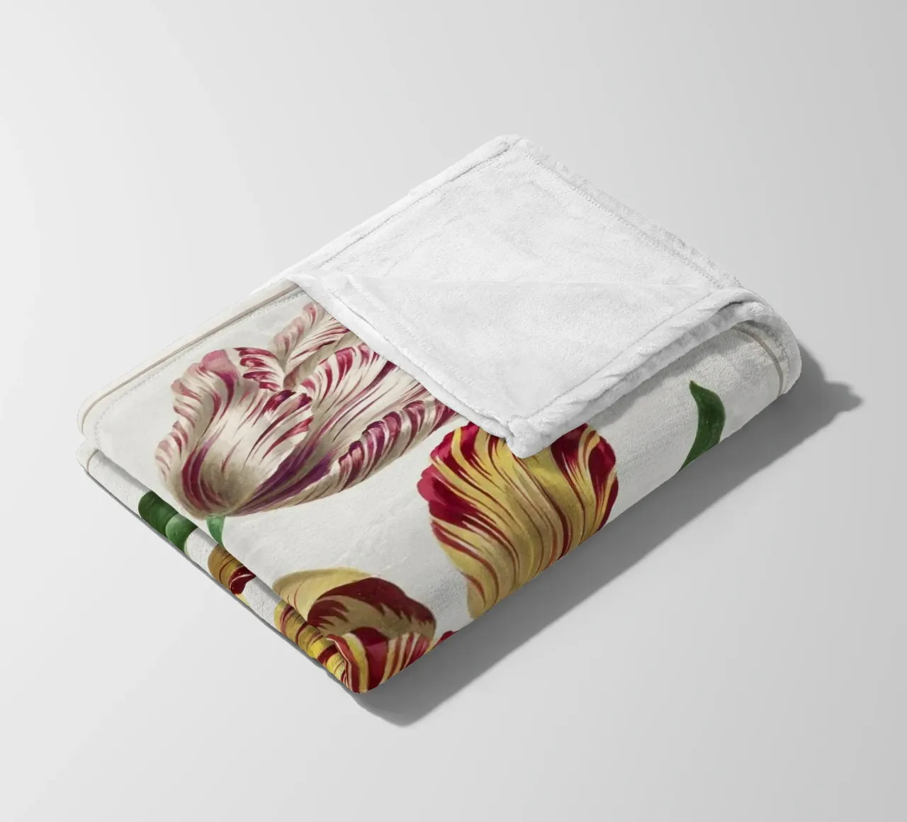 Tulips coperta in pile da Venus Art