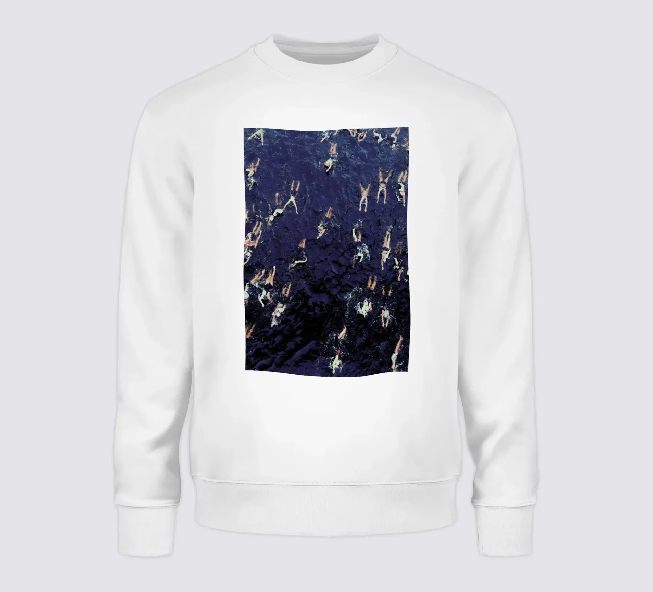 Swimming Sweatshirt von Sebastian Hilgetag