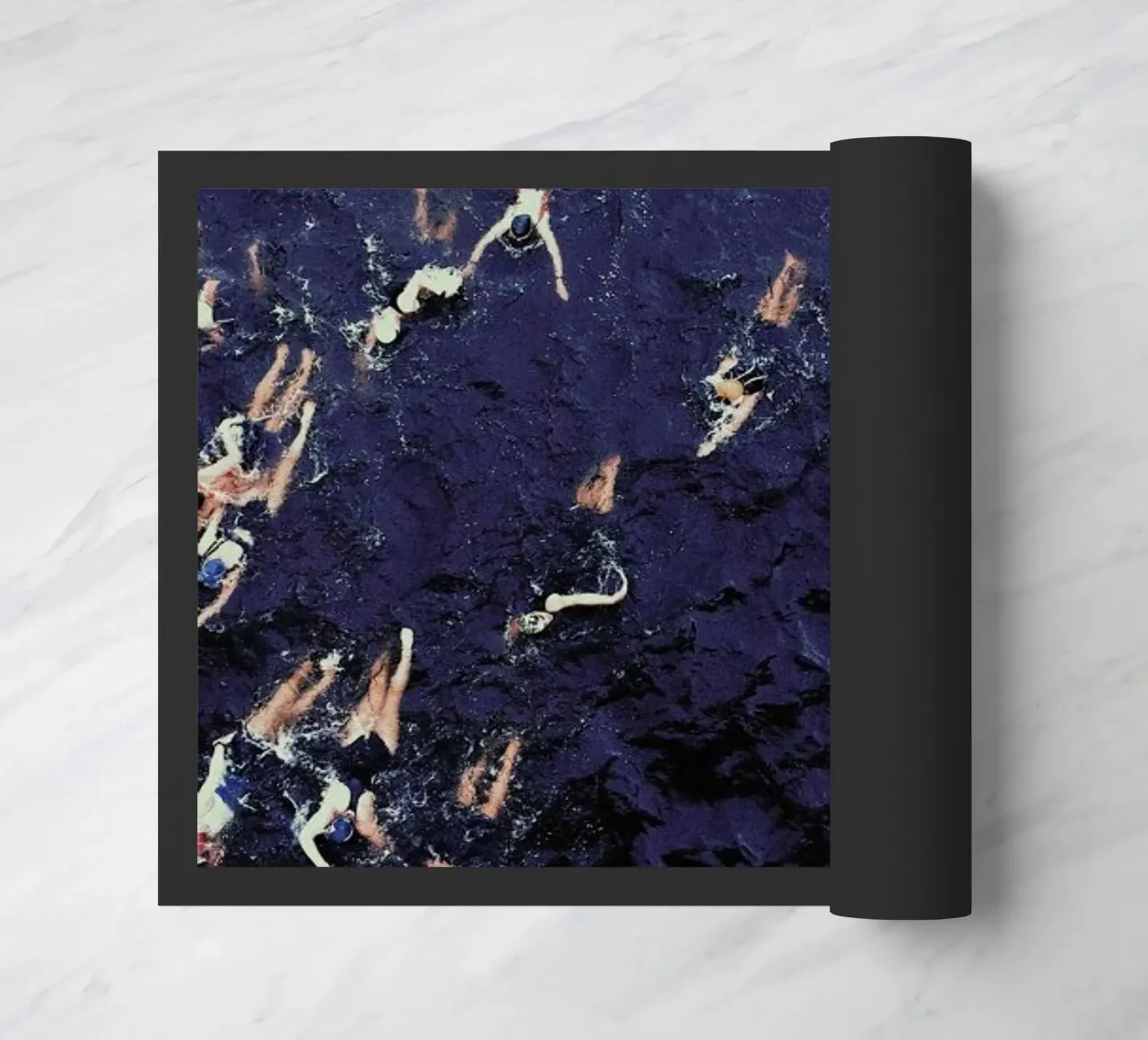 Swimming doormat by Sebastian Hilgetag