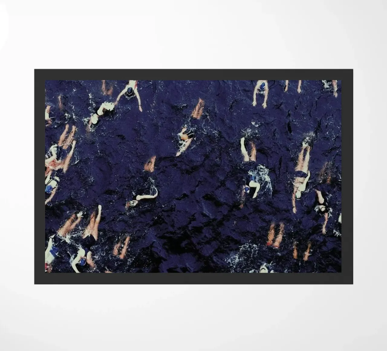 Swimming doormat by Sebastian Hilgetag