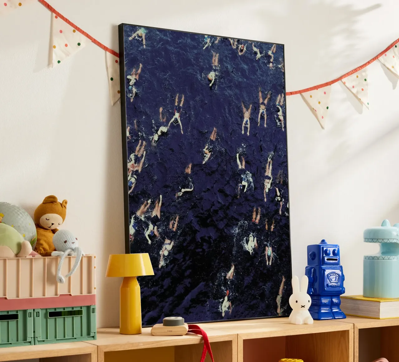 Swimming alluminio dibond da Sebastian Hilgetag