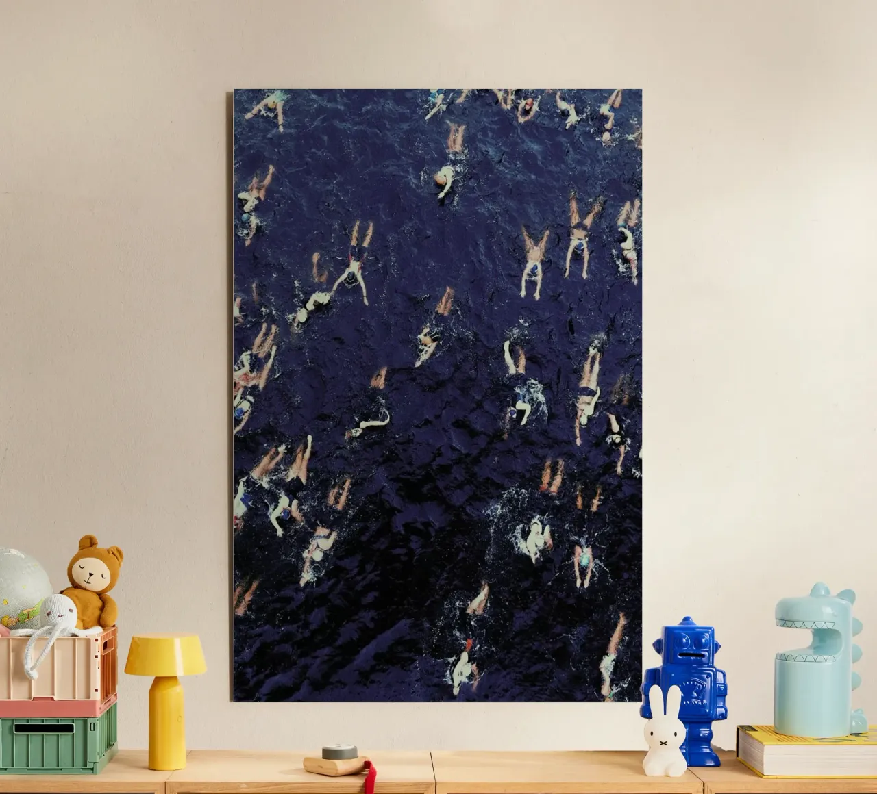 Swimming alluminio dibond da Sebastian Hilgetag