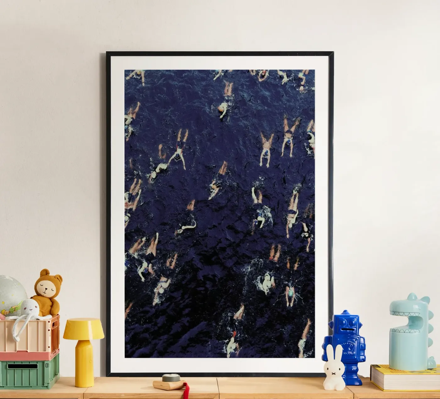 Swimming poster by Sebastian Hilgetag