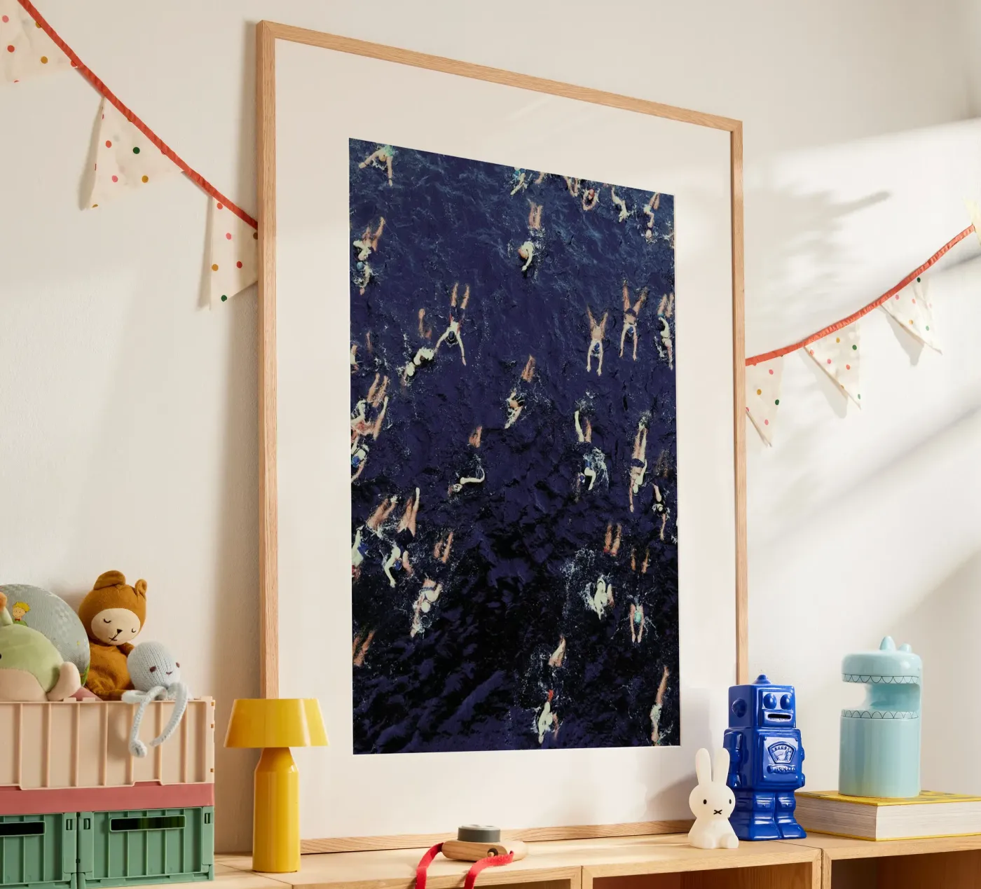 Swimming poster by Sebastian Hilgetag