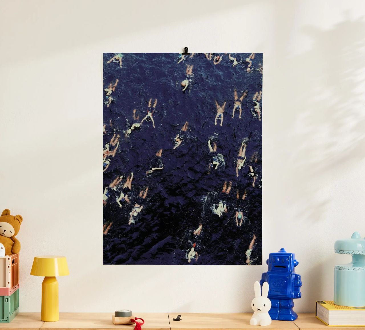 Swimming poster by Sebastian Hilgetag