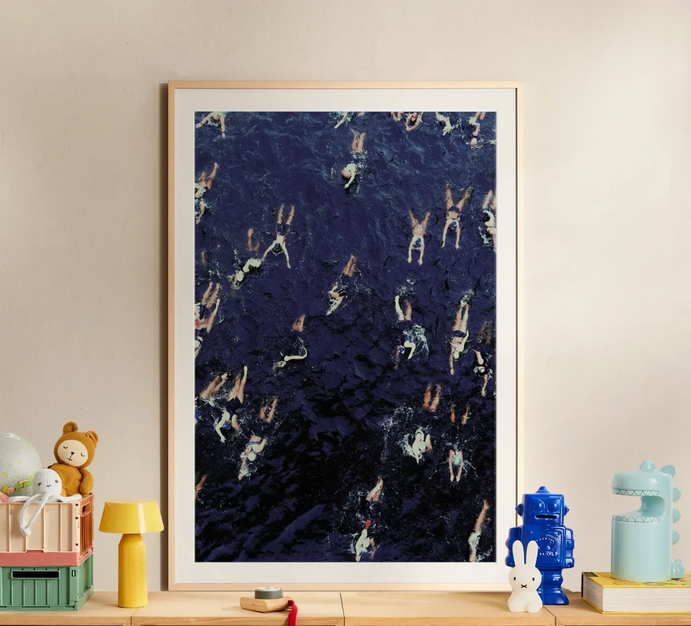 Swimming poster by Sebastian Hilgetag