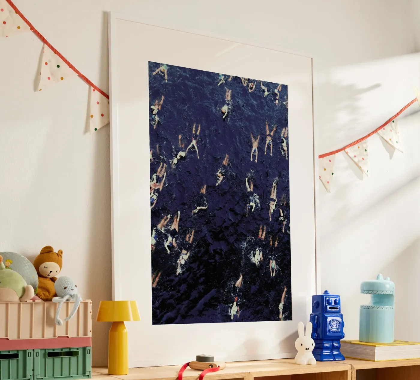 Swimming poster by Sebastian Hilgetag