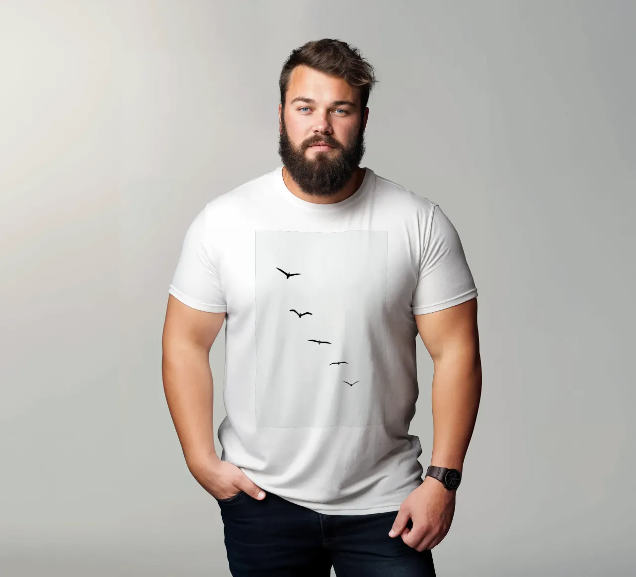 The Sky t-shirt da Kubistika