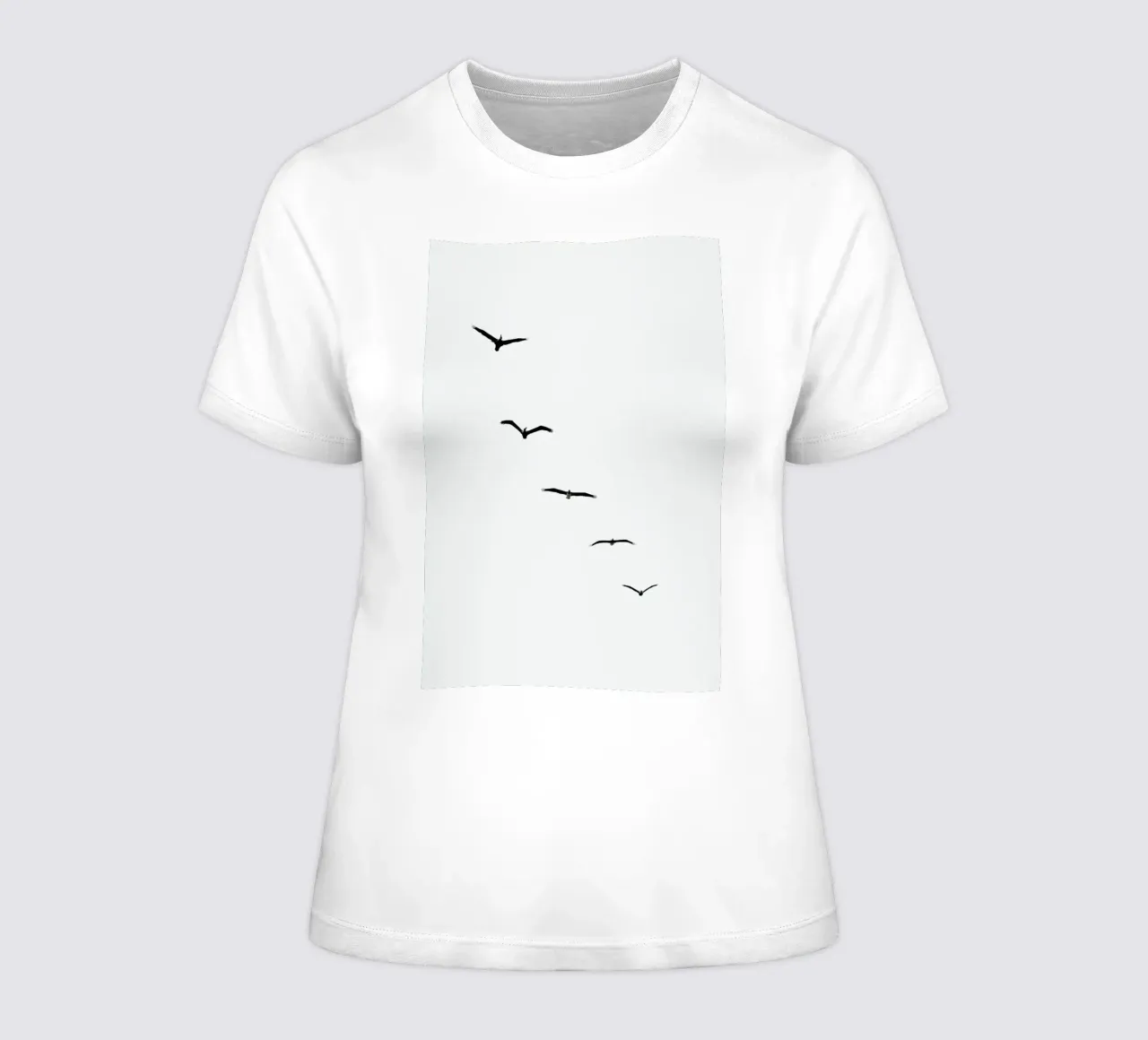 The Sky t-shirt da donna da Kubistika