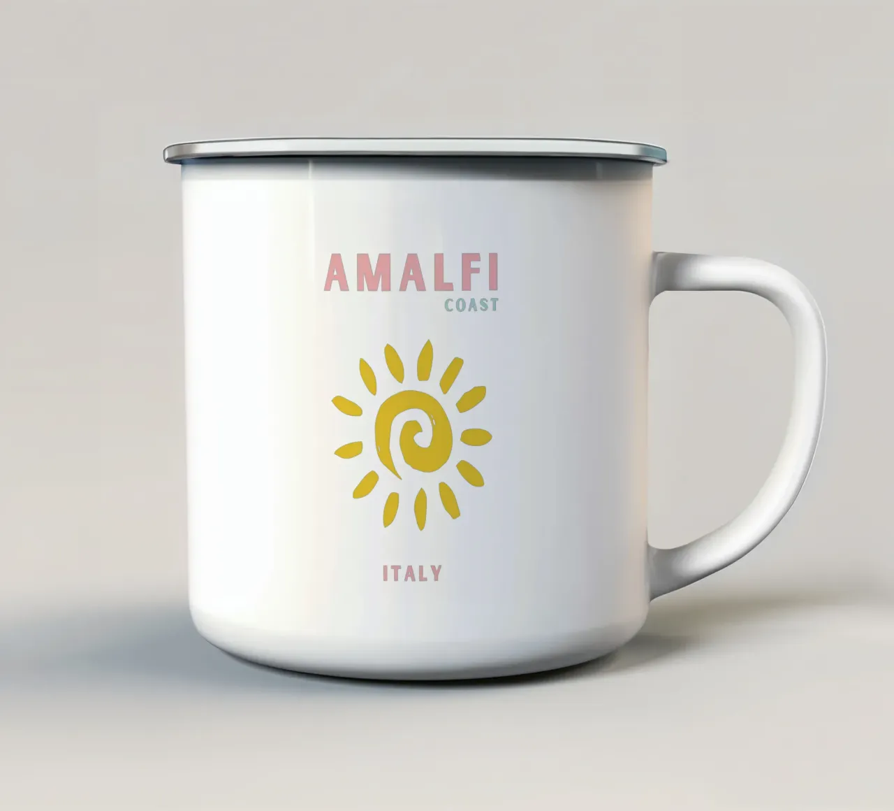 Amalfi Glow tazza in smalto da SMPLE