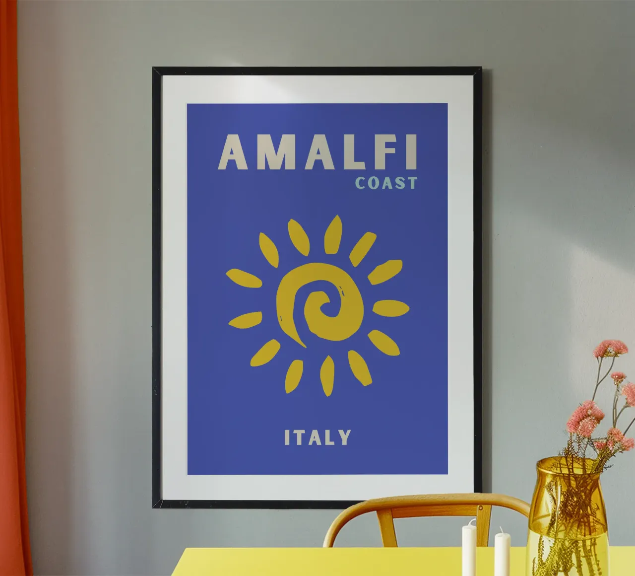 Amalfi Glow poster da SMPLE