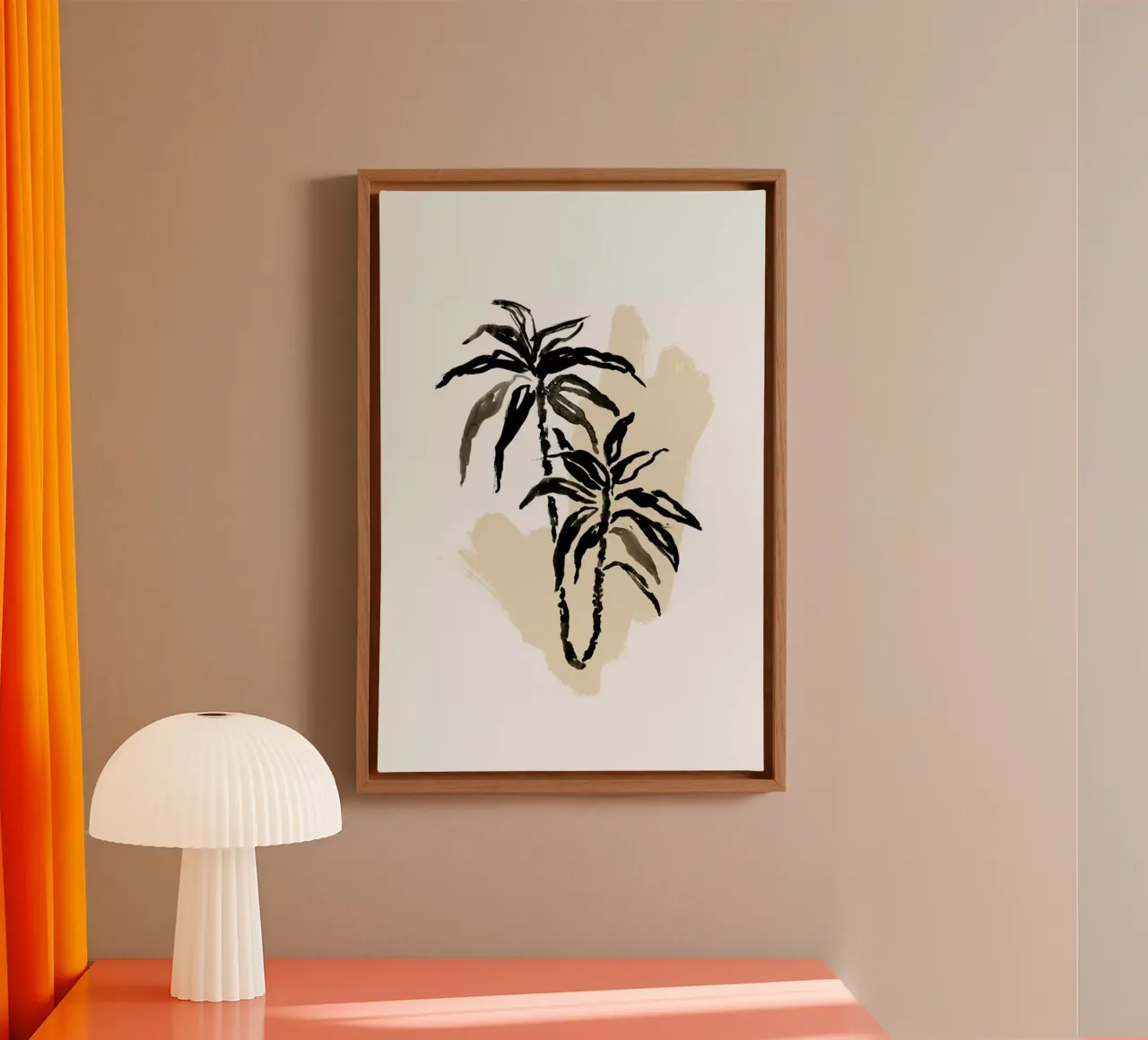 Plants & Colours 3 tela con Cornice a cassetta da Farina Kuklinski