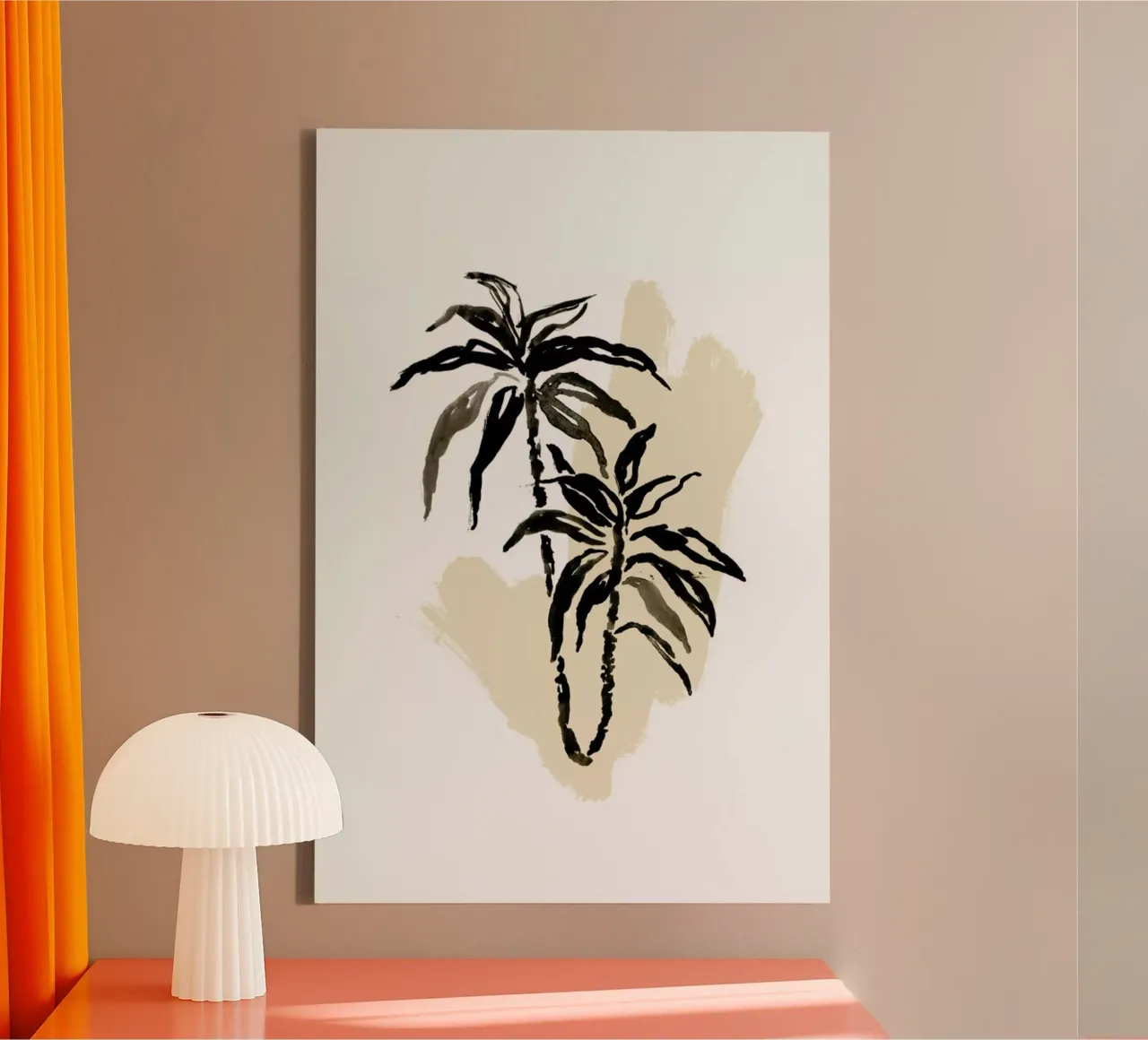 Plants & Colours 3 tela con Cornice a cassetta da Farina Kuklinski
