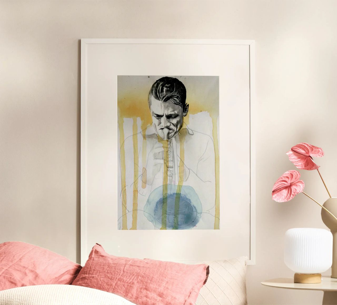 Chet Baker Poster von David Diehl