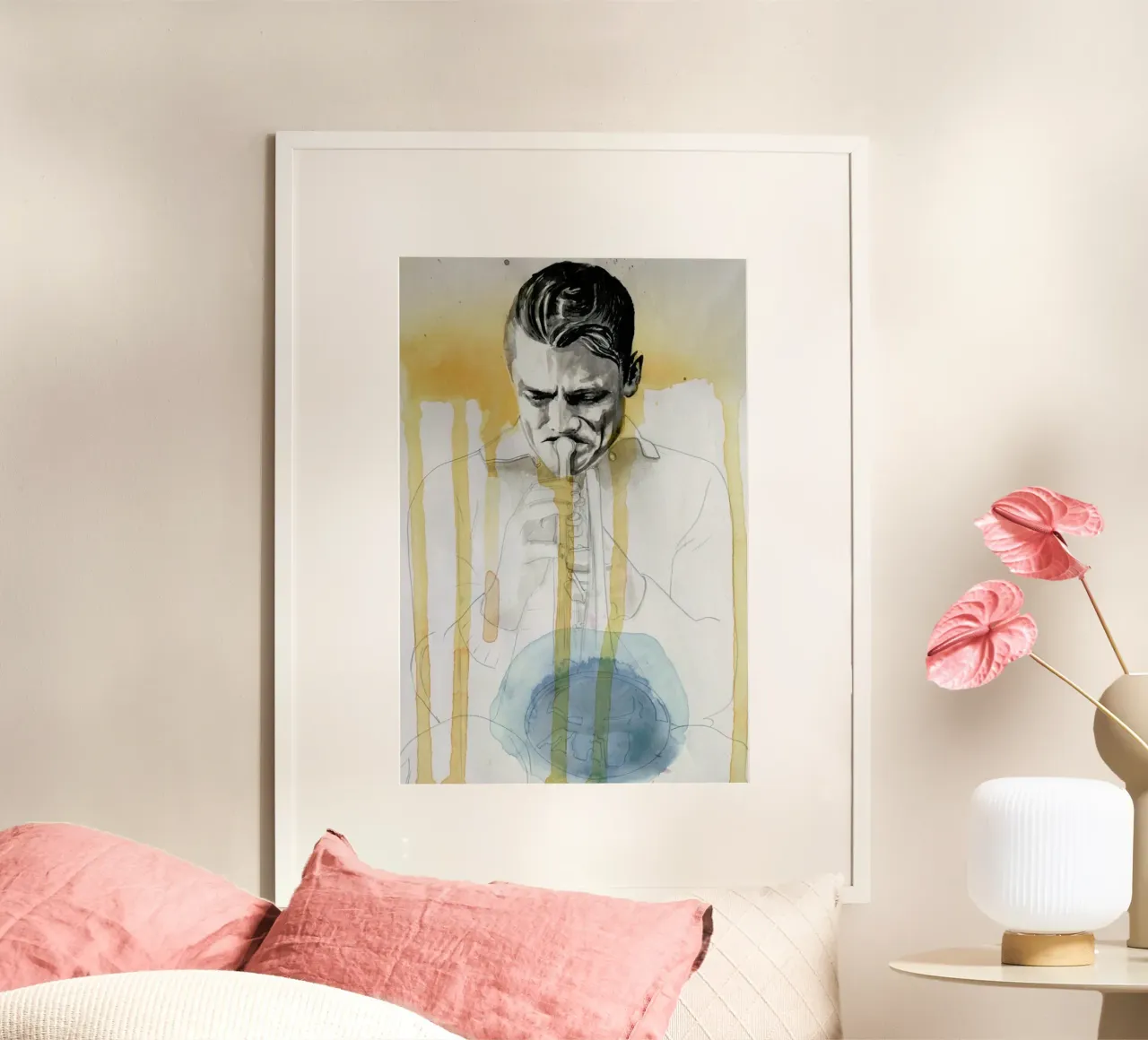 Chet Baker poster da David Diehl