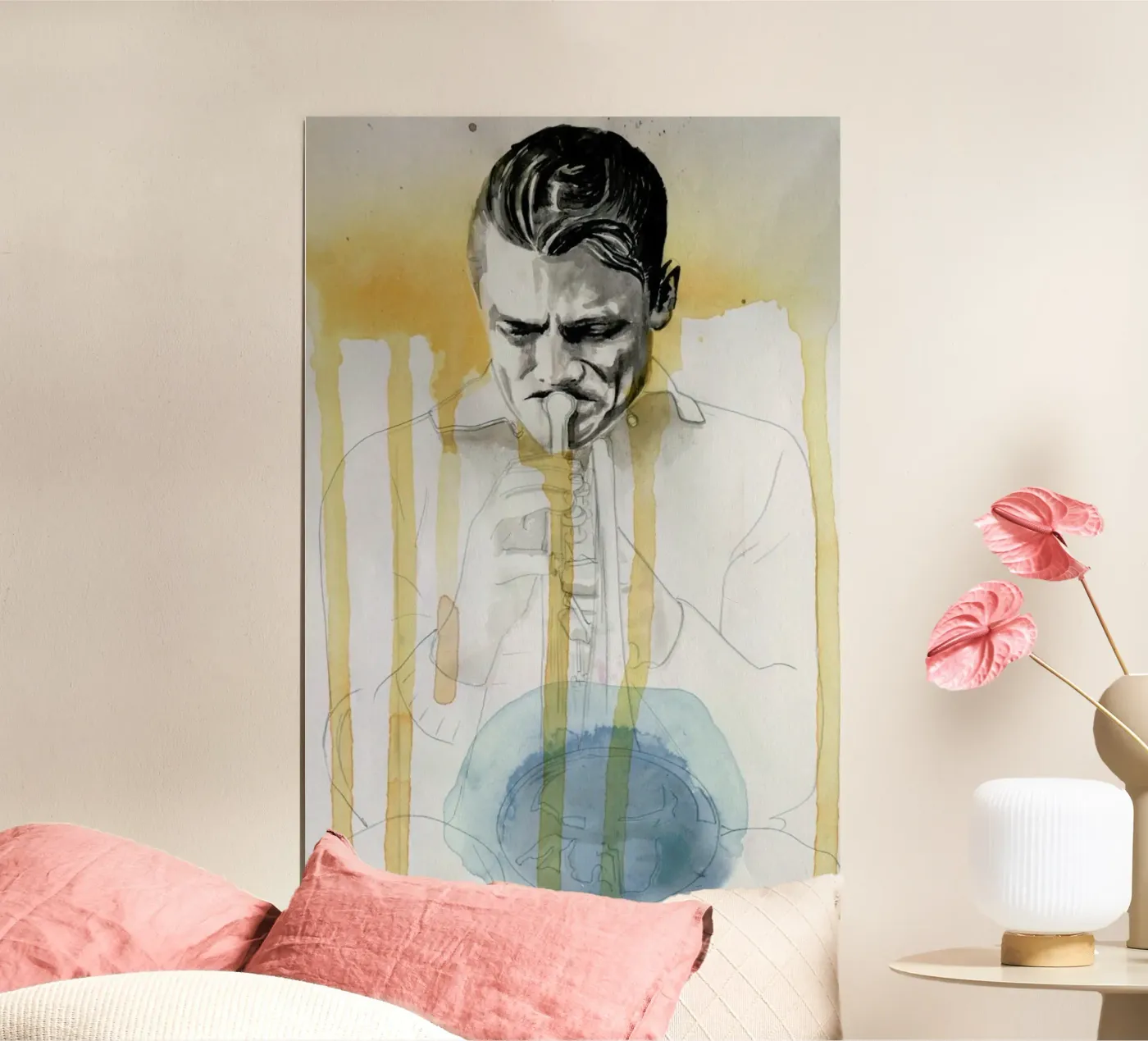 Chet Baker poster da David Diehl