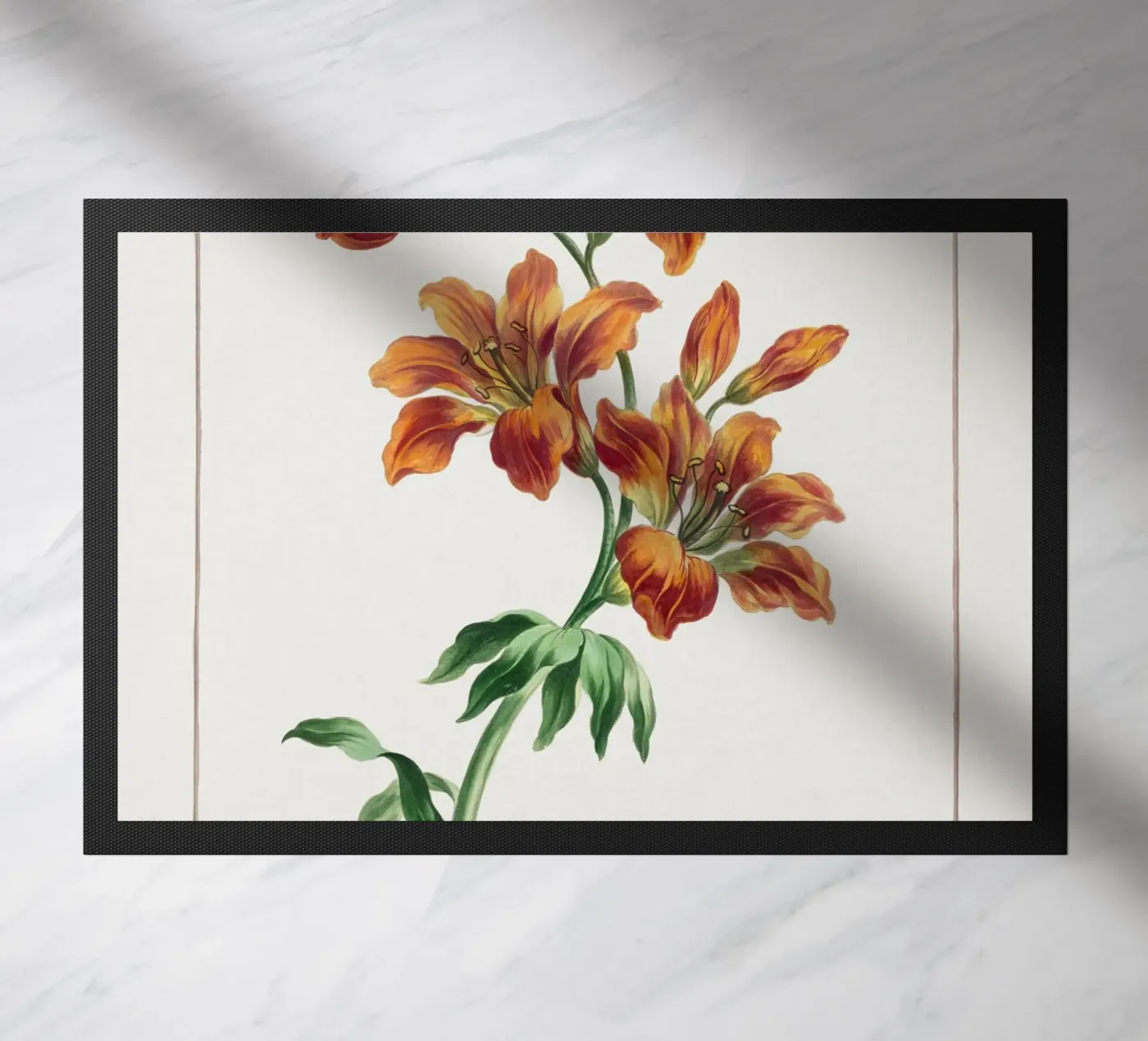 Orange Lilies zerbino da Venus Art