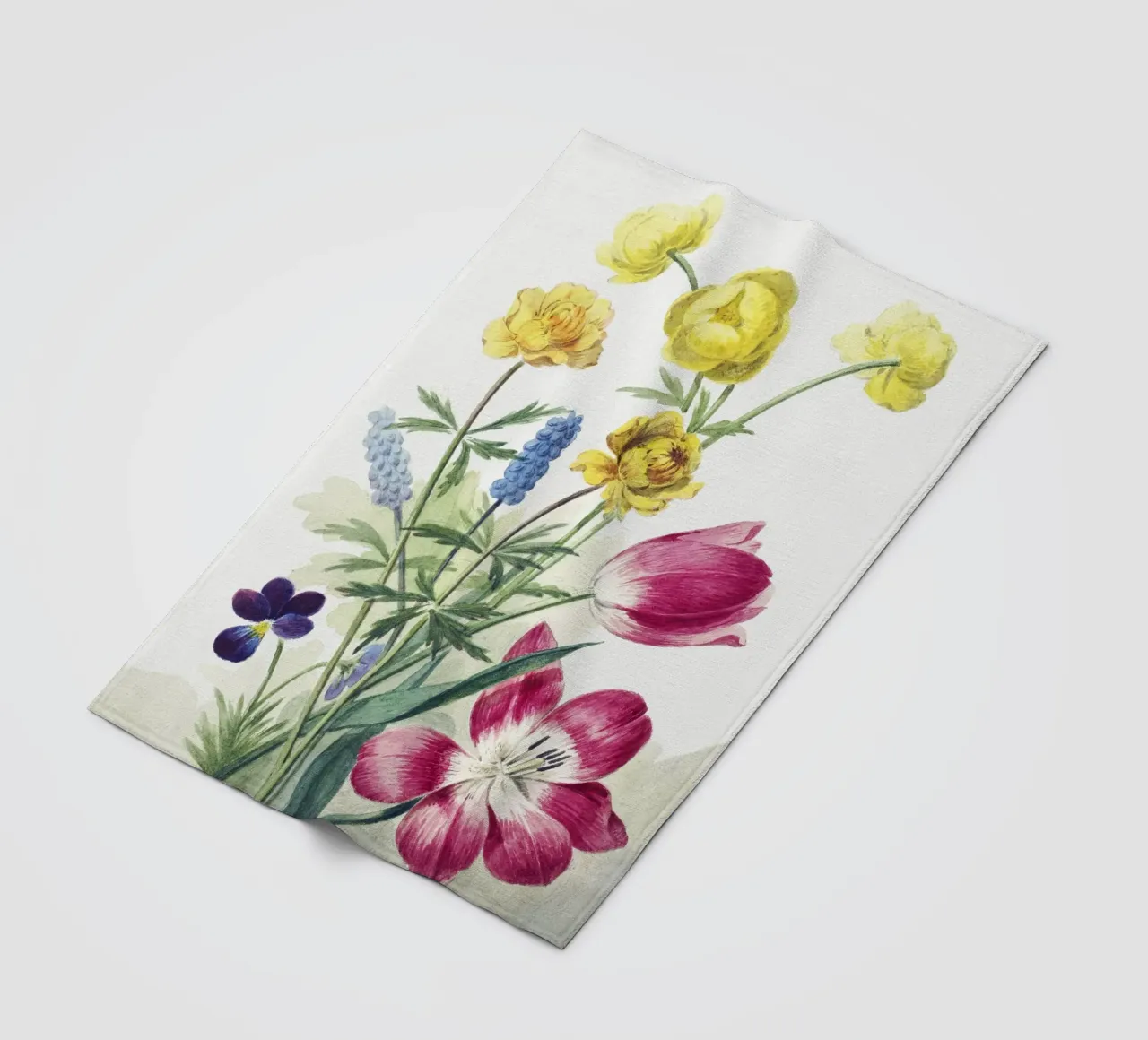 Fiori di primavera coperta in pile da Venus Art