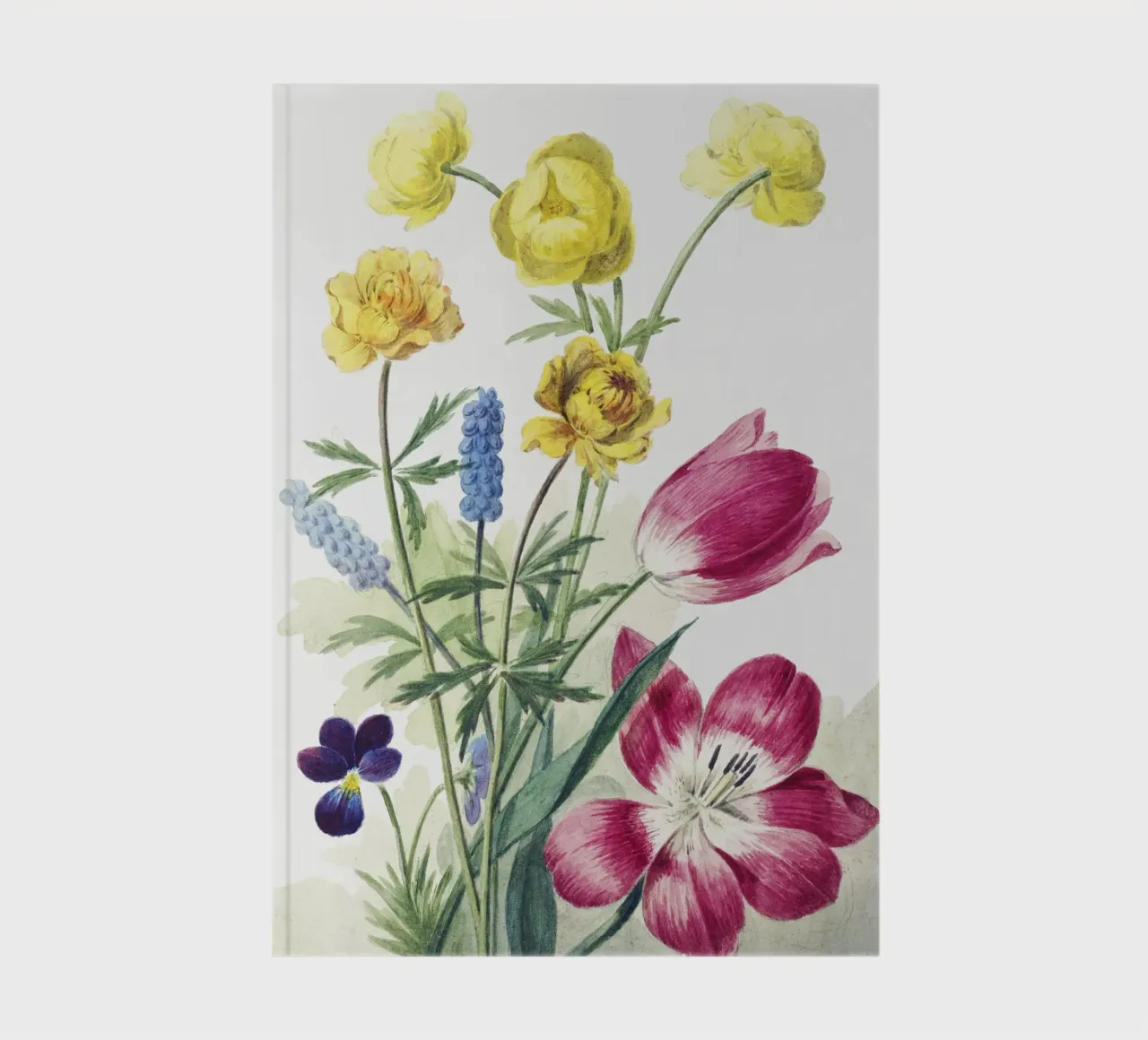 Spring Flowers notebook by Venus Art