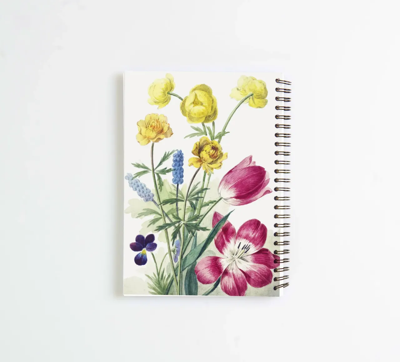 Fleurs de printemps carnet à spirale de Venus Art