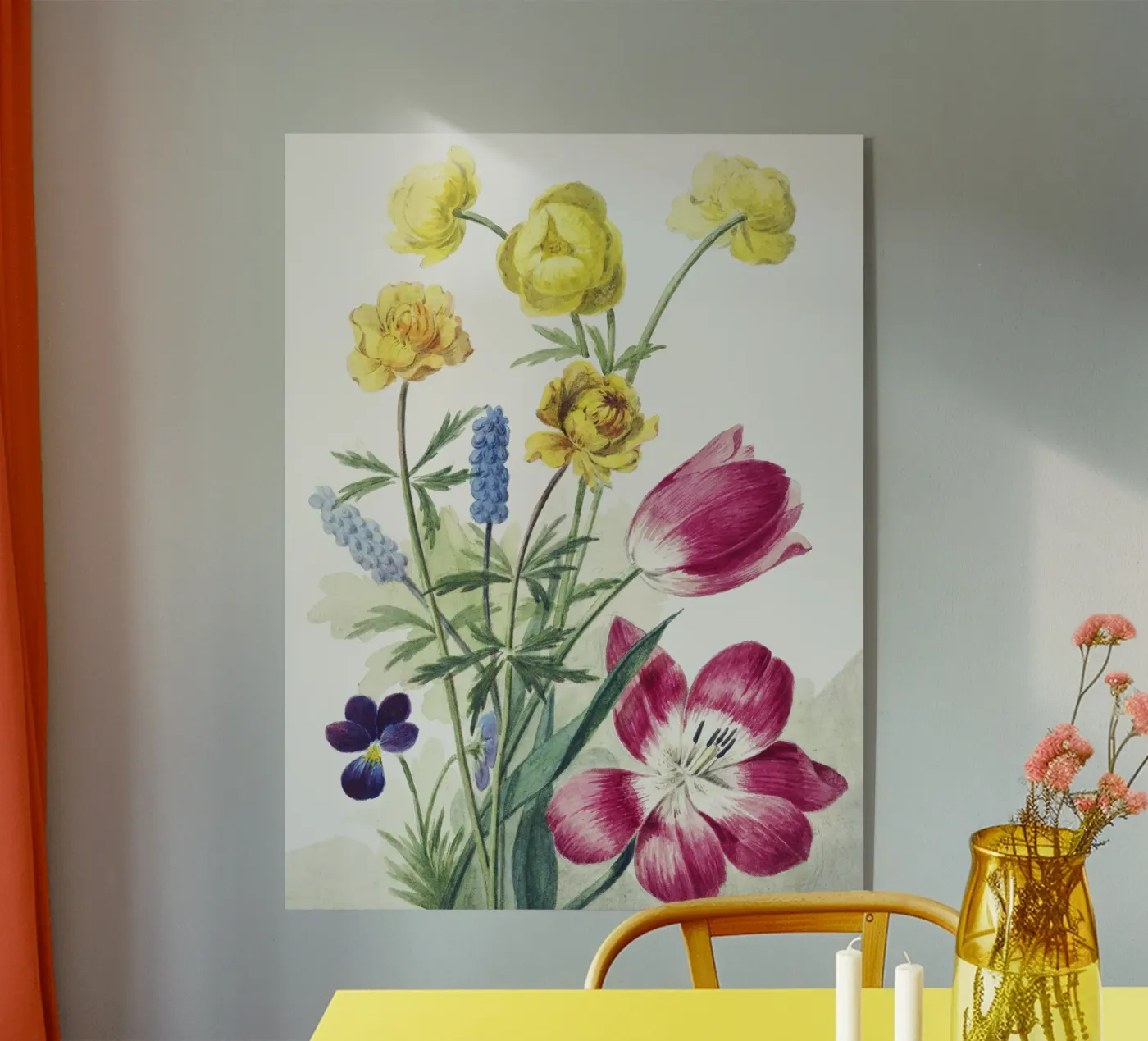 Fiori di primavera plexiglass da Venus Art