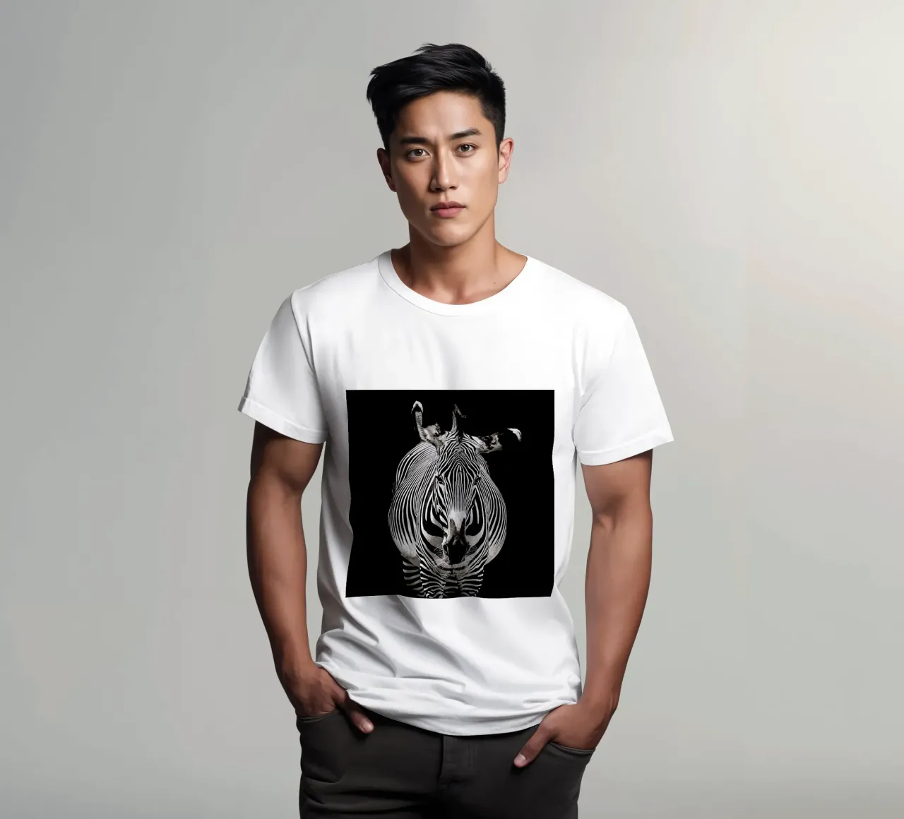 Hello Zebra by Lothare Dambreville t-shirt da EyeEm Mobile GmbH