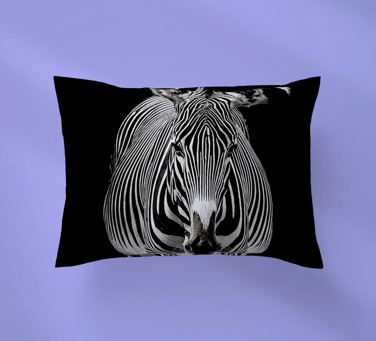 Hello Zebra by Lothare Dambreville cuscino da EyeEm Mobile GmbH