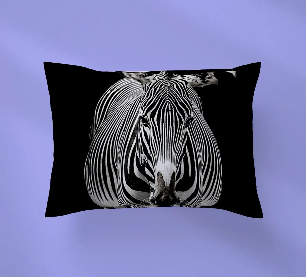Hello Zebra by Lothare Dambreville cuscino da EyeEm Mobile GmbH