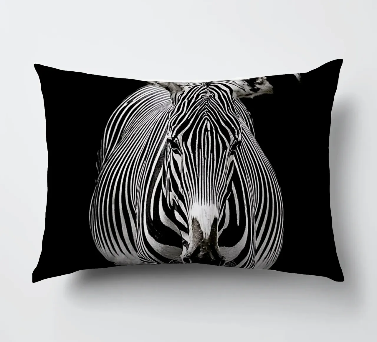 Hello Zebra by Lothare Dambreville cuscino da EyeEm Mobile GmbH