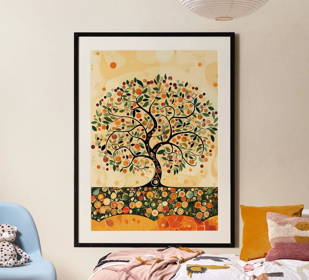 Arbre de vie style Gustav poster de Caeson
